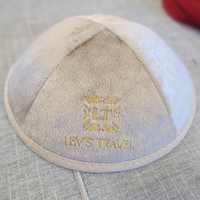 Venta al por mayor Top Kipot Velvet Kipah Jewish Kippah Yarmulke Sombrero de boda para hombres Judaica Mitzvah Gift Shabbat Shalom Cap