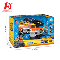 HUADA RC Gel-Ball Pickup Truck 4WD Offroad Ferngesteuertes Kletterfahrzeug mit Wiederaufladbarem Akku Kinderspielzeug
