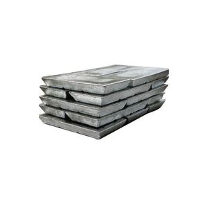 Lingote de zinc cuadrado/Lingote de aleación de zinc de alta calidad Zamak #2/#3/#5 Pureza 98.7%-99.995% Lingote de zinc con alta calidad - Product Image 1