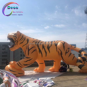 Tigre gonflable géant debout - Product Image 4