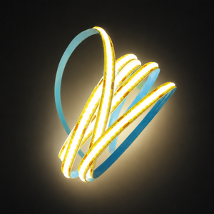 ไฟ LED แบบ COB แถบยืดหยุ่น แรงดันต่ำ 5V 12V 24V ติดตั้งแบบมีกาวในตัว สำหรับตกแต่งภายในบ้าน ติดเพดาน ตู้ และพื้นที่ภายใน - Product Image 1