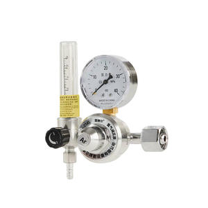 Régulateur de pression d'argon Ouier Ar YQAr-731L en acier inoxydable avec jauge à diaphragme à filetage interne de 8 mm, fabriqué en Chine - Product Image 1