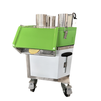 Machine à découper les légumes, les piments et les pommes de terre, entièrement automatique, pour la préparation de galettes, simple, pratique et abordable.