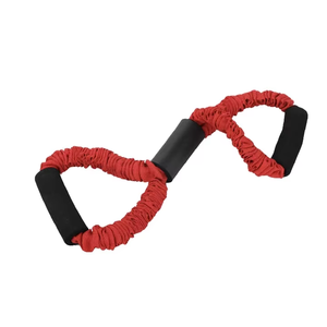 Bande élastique en forme de 8 pour le yoga, le Pilates, la <span class=keywords><strong>musculation</strong></span>, les tractions, l'entraînement, l'exercice, le fitness, tube de résistance - Product Image 1