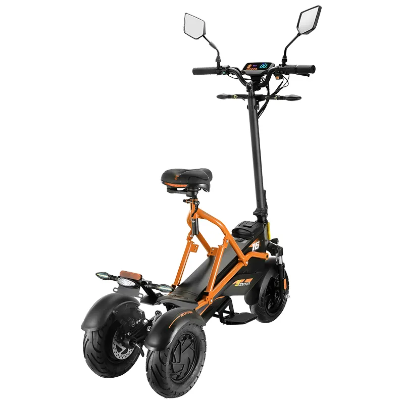 Popular design 3 wheel stand up electric scooter 48v 23.4ah lithium battery for electric scooter