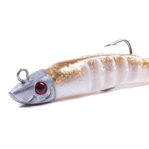 15G 25G artificiale in plastica morbida esca testa di piombo jigging pesce esca - Product Image 3