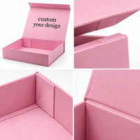 Boîte cadeau magnétique pliable de luxe personnalisée, boîte d'emballage rigide en papier pliable avec logo personnalisé pour cadeaux, vêtements, cosmétiques