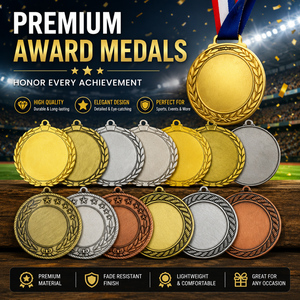 Médailles Sportives Métalliques Personnalisées OEM - Design Antique et Moderne Or <span class=keywords><strong>Argent</strong></span> Noir pour 5k 10k, Course à Pied, Marathon, Football, Musculation - Product Image 3