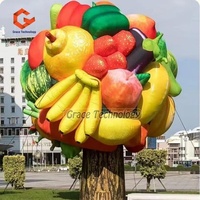 2025 Offre Spéciale Gonflable Fruit Légumes Arbre Modèle Gonflable Plante Réplique Publicité Fruits Légumes Ballon pour Exposition