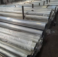 Tubes en alliage d'aluminium extrudé 6063 6061 6082, service de découpe sur mesure, surface anodisée pour l'industrie électrique