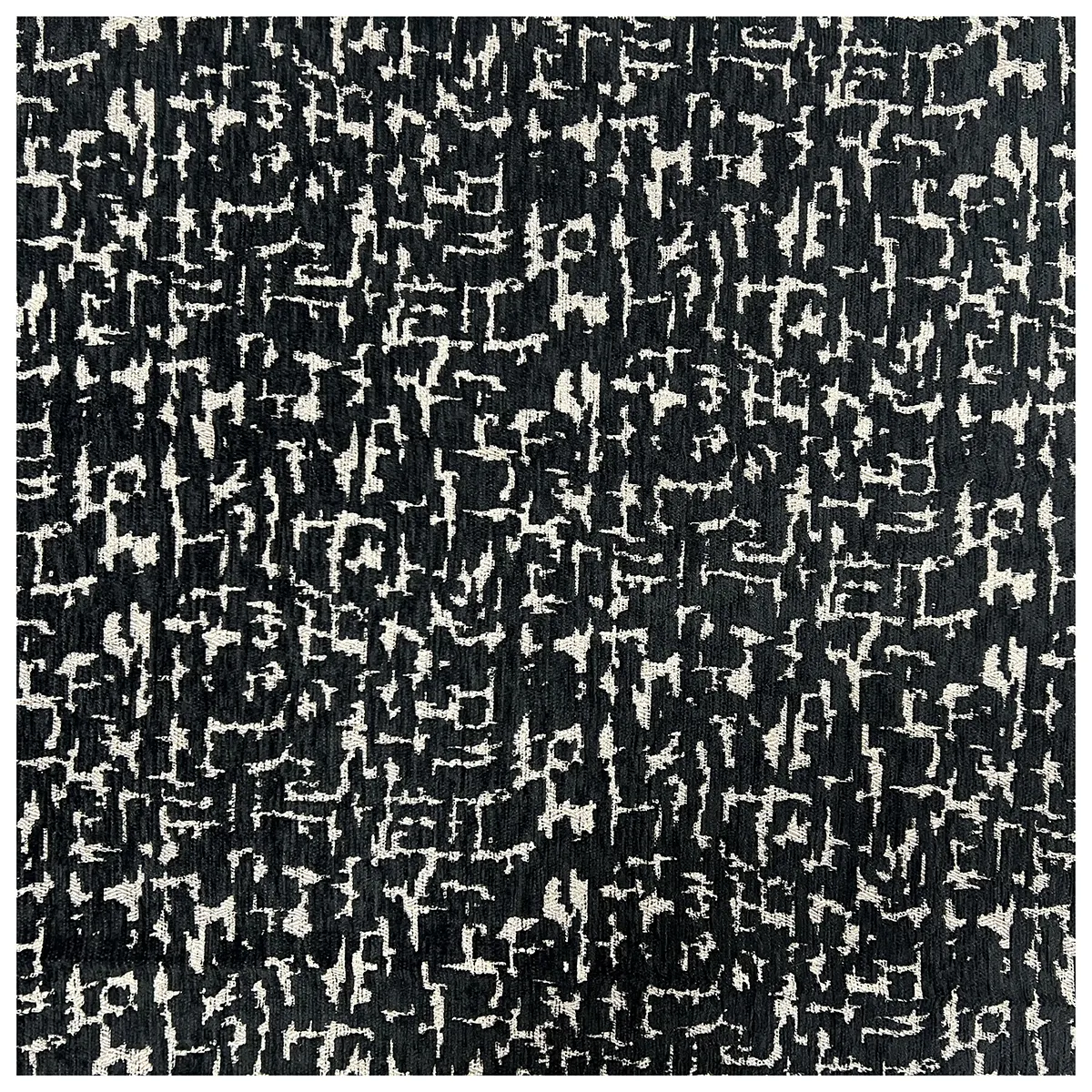 OEM Fil fil vente tricoté polyester style sud-est asiatique micro chenille canapé tissu pour chaise