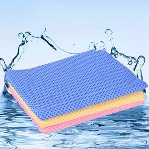 Serviette de voyage compacte super absorbante été 2025 pour la gym et la voiture, séchage rapide, rafraîchissante, tricot warp 100% polyester rose - Product Image 2