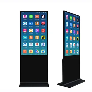 43 55 pollici display all'ingrosso indoor multi touch schermo pubblicitario digital signage