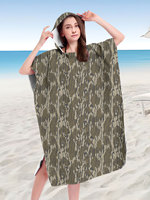 New Summer Aztec Camo Leopard Print Adults Hooded Beach Towel