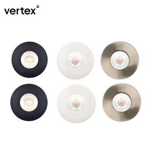 Mini LED Spotlight Châu Âu lõm Tủ ánh sáng trong nhà nhôm IP44 Mini Led Downlight trắng đen vòng lõm xuống ánh sáng - Product Image 1