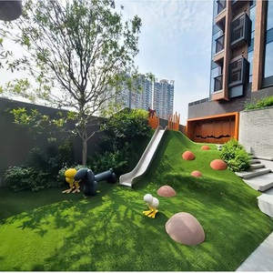 ผิวเป็นมิตรต่อสิ่งแวดล้อมซึมได้ดีและเหมาะสำหรับให้เด็กได้สัมผัสกับการเล่นเท้าเปล่าบนสนามหญ้า - Product Image 6