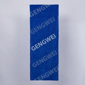 Serviette de sport en microfibre tricotée à séchage rapide avec logo personnalisé, poche zippée, <span class=keywords><strong>housse</strong></span> de banc, écologique et antimicrobienne - Product Image 2