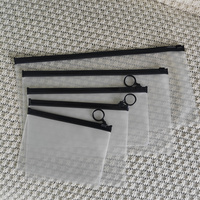 PVC PE sac t-shirt vêtements emballage curseur fermeture éclair compostable fermeture éclair sac pour l'emballage de vêtements