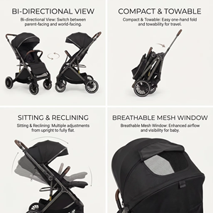 Coches Para Bebes. Lightweight <strong>Foldable</strong> Push <strong>Buggy</strong> Kinderwagen Stroller for Baby 0-3 Year Can Sit Lie Two-Way Baby Stroller Pram - Product Image 3