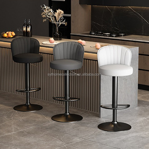 <span class=keywords><strong>Taburete</strong></span> de Bar Ergonómico Clásico al por Mayor, Venta Directa de Fábrica, <span class=keywords><strong>Taburete</strong></span> de Bar <span class=keywords><strong>Azul</strong></span> Nórdico con Respaldo, Taburetes de Bar Negros de Diseño Simple - Product Image 6