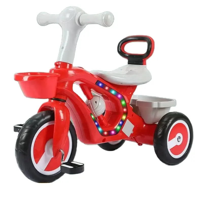 Fornitura di fabbrica prodotto di vendita caldo parti smontabili tre ruote per bambini triciclo semplice bambino Trike