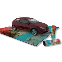 Solution d'affichage à LED mobile innovante contrôlée par ordinateur Écran de moquette polyvalent pour diverses utilisations