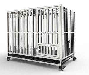 Gabbia veterinaria per animali in acciaio inossidabile con spedizione rapida in fabbrica - Product Image 4