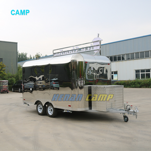 EU tiêu chuẩn air Stream thực phẩm Trailer đầy đủ trang bị thực phẩm xe tải gas thực phẩm giỏ hàng foodtruck - Product Image 6