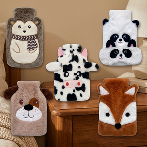 Borsa dell'acqua calda in tessuto con fantasie animali assortite (Dintex 03221 Modello 9000214 EAN 8412776032222) - Product Image 3