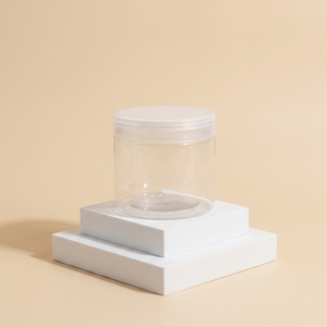 Wholesale Clear Food Grade PET Wide Mouth Plastic <b>Jars</b> Multi Style Cosmetic Storage Pots with Customizable Colors & UV Printing - Product Image 4