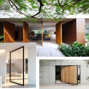 Heavy-Duty vô hình xoay bản lề 360 độ xoay <span class=keywords><strong>pivot</strong></span> ẩn thép không gỉ bản lề phẳng được sử dụng cho cửa khách sạn - Product Image 5