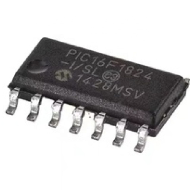 In Stock microcontroller IC MCU 8BIT 7KB Flash 14SOIC Integrated circuits PIC16F1824-I/SL