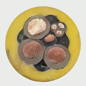 MC 3x16 + 1x4 + 3x2.5mm2 Cable de mina de carbón Resistente al aceite Ignífugo Resistente a la corrosión Cable de minería revestido de goma flexible - Product Image 4