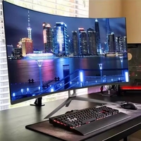 Nouveau moniteur LED incurvé 27 pouces moniteur de jeu 1080P Full HD ordinateur de bureau d'affaires moniteur PC