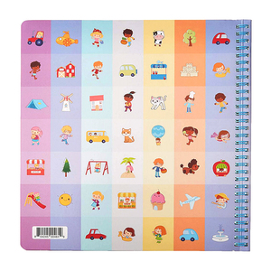 Trẻ em tùy chỉnh học tập <span class=keywords><strong>Usborne</strong></span> kế hoạch tái sử dụng Sticker màu sách - Product Image 6