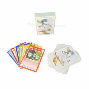 Tarjetas de Memoria Educativas Personalizadas de Tamaño Jumbo para el Aprendizaje de la Clasificación <span class=keywords><strong>General</strong></span> de Especies para Niños Pequeños - Product Image 4