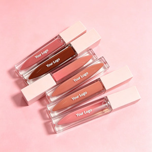 <b>Pink</b> Lip Gloss Hydrating Glossy Lip Oil Nude <b>Pink</b> <b>Peach</b> Berry Lip Tint Custom Logo Private Label Makeup - Product Image 5