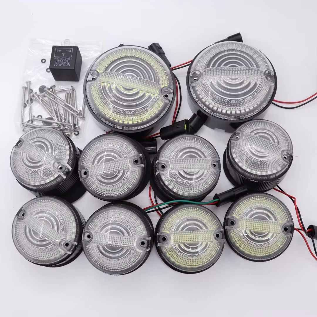 Lentille transparente 10 pièces