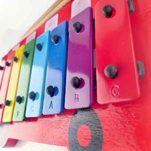 ไซโลโฟนรูปรถยนต์ 8 เสียง สีรุ้ง ของขวัญสุดพิเศษสำหรับเด็กและทารก ของเล่นดนตรีเสริมพัฒนาการ - Product Image 3