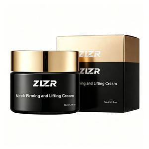 Crème pour le cou bio personnalisée avec rouleau, collagène, ginseng, huile de jojoba, tonifiante, liftante, lissante, anti-rides, végane, sans cruauté - Product Image 4