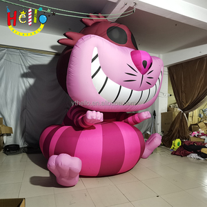 Alice Wonderland Party Decoración Rosa Inflable <span class=keywords><strong>Cheshire</strong></span> Cat - Product Image 5
