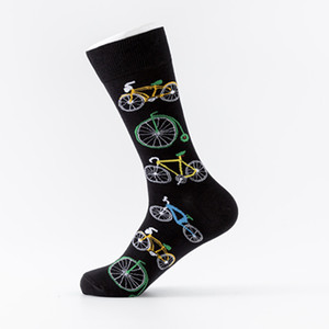 <span class=keywords><strong>Chaussettes</strong></span> de cyclisme amusantes et originales de haute qualité en gros, dernier design, prix abordable, <span class=keywords><strong>chaussettes</strong></span> mi-mollet décontractées en coton pour hommes adultes - Product Image 3
