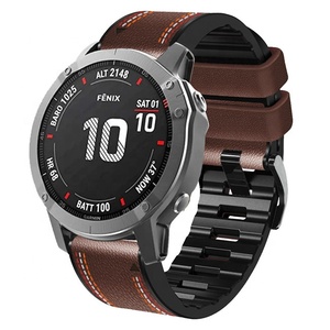 Classique En Gros Remplacement Sport Silicone Montre 22mm 26mm Bracelet Bracelet Bracelet Pour <span class=keywords><strong>Garmin</strong></span> <span class=keywords><strong>Fenix</strong></span> <span class=keywords><strong>6X</strong></span> 7X - Product Image 6