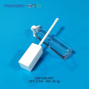 Emballages de tubes à gloss liquide en plastique écologique recyclable, tubes à gloss vides, contenants pour rouge à lèvres, étiquette personnalisée - Product Image 1