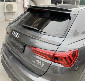 สปอยเลอร์หลังสำหรับ Audi Q3 ปี 2019 2020 2021 2022 2023 ชุดแต่งตัวถังรถยนต์ วัสดุพลาสติก ABS ปีกหลังคา ปีกหลังคาสปอยเลอร์ ชิ้นส่วนภายนอก - Product Image 4