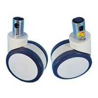 Central Lock Medical Castor 5 Zoll Pu Wheel Krankenhaus möbel Bett räder