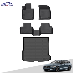 Especificaciones Completas: Alfombrillas de TPE para Auto, Alfombras para Volvo V60 2019-2021, Juego Completo de Tapetes para Carga, Económicas y de Alta Calidad - Product Image 3