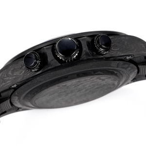 Montre mécanique pour homme 2025 Ro de haute qualité, personnalisée, entièrement en fibre de carbone, luxueuse, incrustée de pierres précieuses colorées - Product Image 4