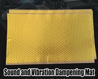 Aluminiumfolie Butylkautschuk Auto-Schalldämmungsmatte Schalldichte Isoliermatte Vibrationsdämpfungsplatte