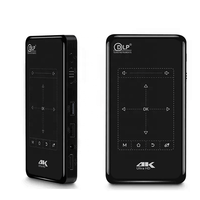Logo personnalisé BT 5G Wifi Mini projecteur intelligent de poche sans fil 4K Android 3D Mini projecteur intelligent pour influenceurs 4K extérieur